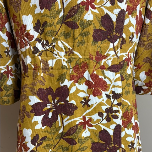 Ambition Floral Button-Up Jacket with 3/4 Sleeves - Picture 7 of 11